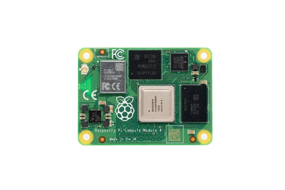 Raspberry Pi Compute Module 4 (CM4) 2/4/8GB RAM, 16/32GB eMMC, 2.4/5.0GHz Wi-Fi & Bluetooth 5.0