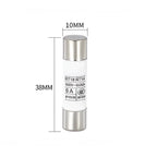 20PCS  RT18 RT14 Ceramic Fuse RO15 1A 2A 3A 4A 5A 6A 8A 10A 16A 20A 25A 32A 500V R015 10*38 10X38MM