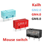 1Pcs Kailh GM2.0 GM4.0 GM8.0 mouse micro switch Gaming button switch can replace all kinds computer mice left right button