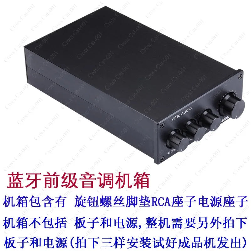 Hi-Fi Bluetooth 5.1 Audio Preamplifier Board OPA2604 PCM5102 DAC Decoder AUX Input LDAC Lossless Tone Adjustment Module
