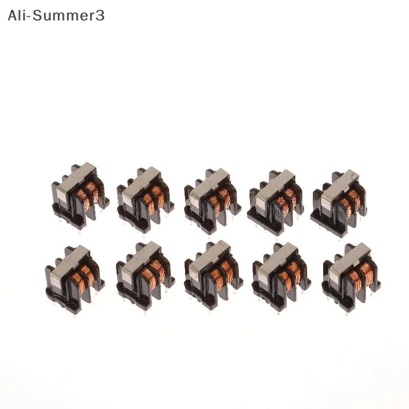 10Pcs UU9.8 UF10.5 Common Mode Choke Inductor 10MH 20MH 30MH 40MH 50MH For Filter Pitch