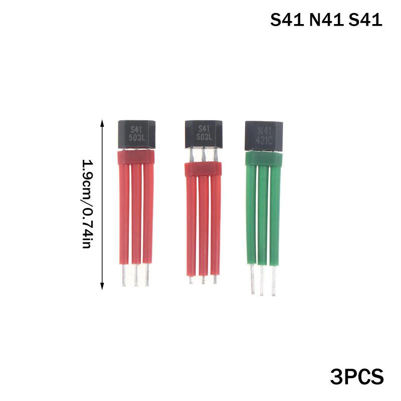 3PCS N41 S41 41F 213 Vector Motor Hall Element For Electric Vehicle Hall Parts For Electric Vehicle Motor Hall Sensor Chip IC