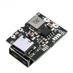 High-precision 5V2A charge-discharge integrated module Type-C input compatible with 4.2V lithium battery Boost Converter Step-Up