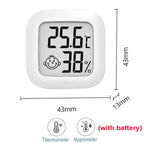 1 Pc Digital LCD Thermometer Hygrometer Indoor Room Mini Electronic Temperature Humidity Meter Sensor Gauge for Home Baby