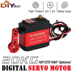 TD-8120MG 20KG Digital Servo Waterproof Metal Gear 180/270/360° High Torque for RC Car Remote Control Model Vehicle