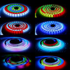 WS2815 Smart Full Color RGB LED Lights Strip 1M-5M 30/60/74/96/144 LEDs/m Individually Addressable IC LED Strips IP30 IP65 IP67