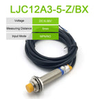 LJC12A3-A-Z/BX AX BY AY Approach Sensor Cylindrical Capacitive Proximity Switch 5mm Detecting Distance NPN/PNP NO/NC DC6-36V