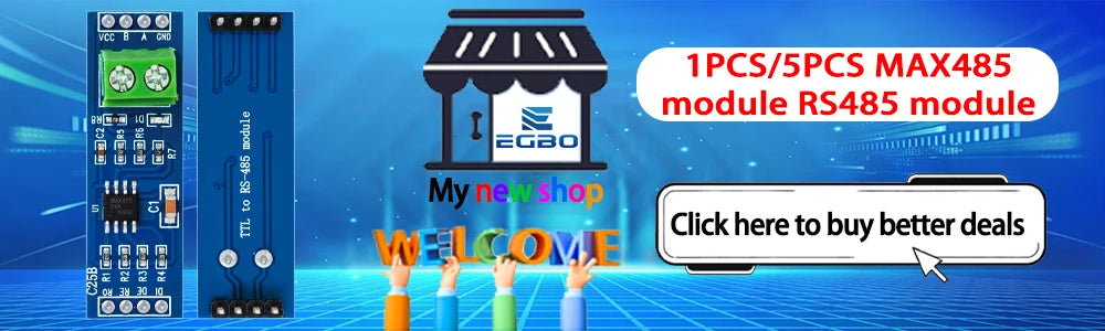 1PCS/5PCS   MAX485 module, RS485 module, TTL turn RS - 485 module, MCU development accessories rs 485