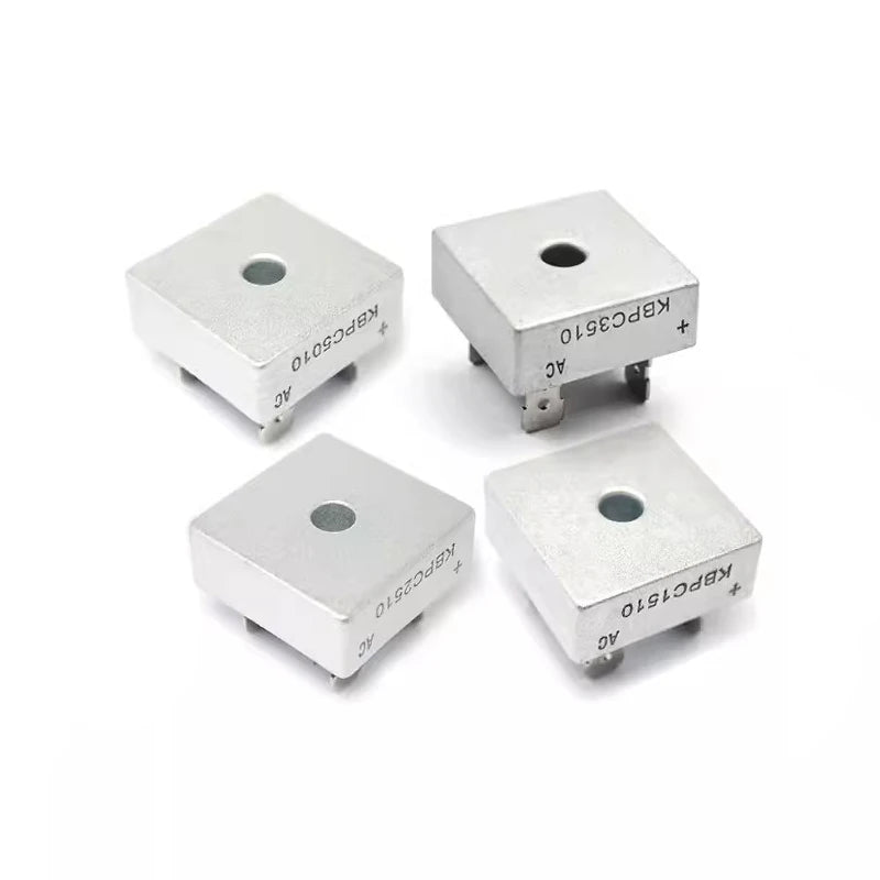 Javino 1/5/10Pcs KBPC1510 KBPC2510 KBPC3510 KBPC5010 Bridge Rectifier 15A 25A 35A 50A 1000V Single Phase Diode Rectifier