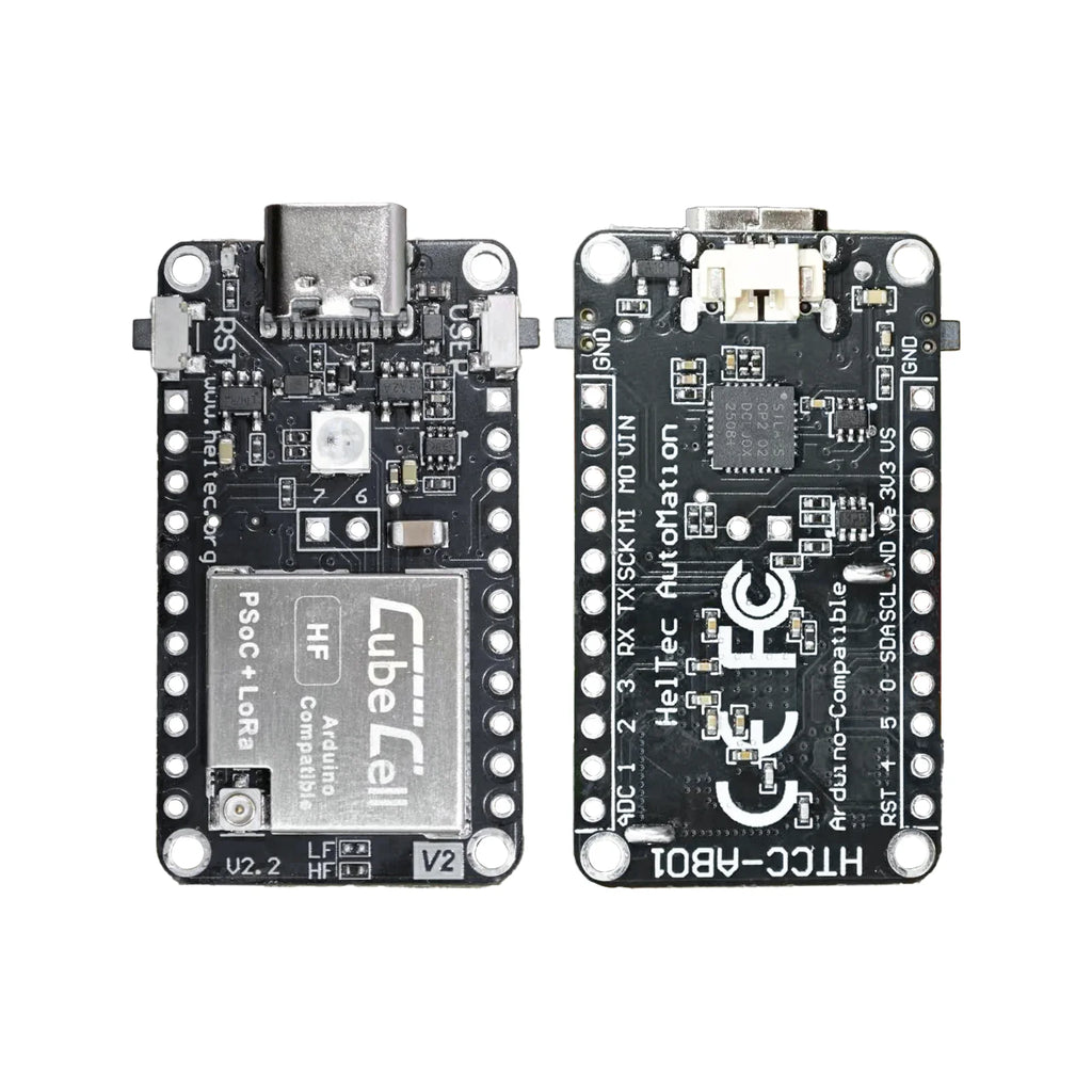 Heltec Cubecell Series LoRa/LoRaWAN Node AB01 Dev-Board V2 SX1262 ASR6502 Chip Connect with 5.5~7V Solar Panel for Arduino