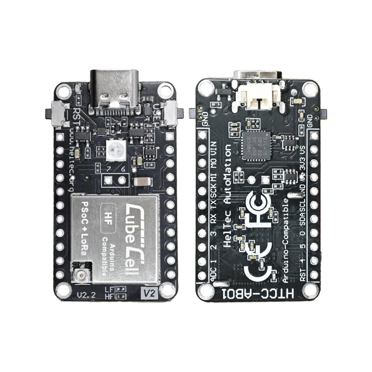 Heltec Cubecell Series LoRa/LoRaWAN Node AB01 Dev-Board V2 SX1262 ASR6502 Chip Connect with 5.5~7V Solar Panel for Arduino