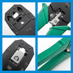 RJ45 RJ11 Crimping Tool Ethernet LAN Cable Crimper Cutter Stripper Plier for 6P 8P RJ11 RJ12 RJ45 Connectors