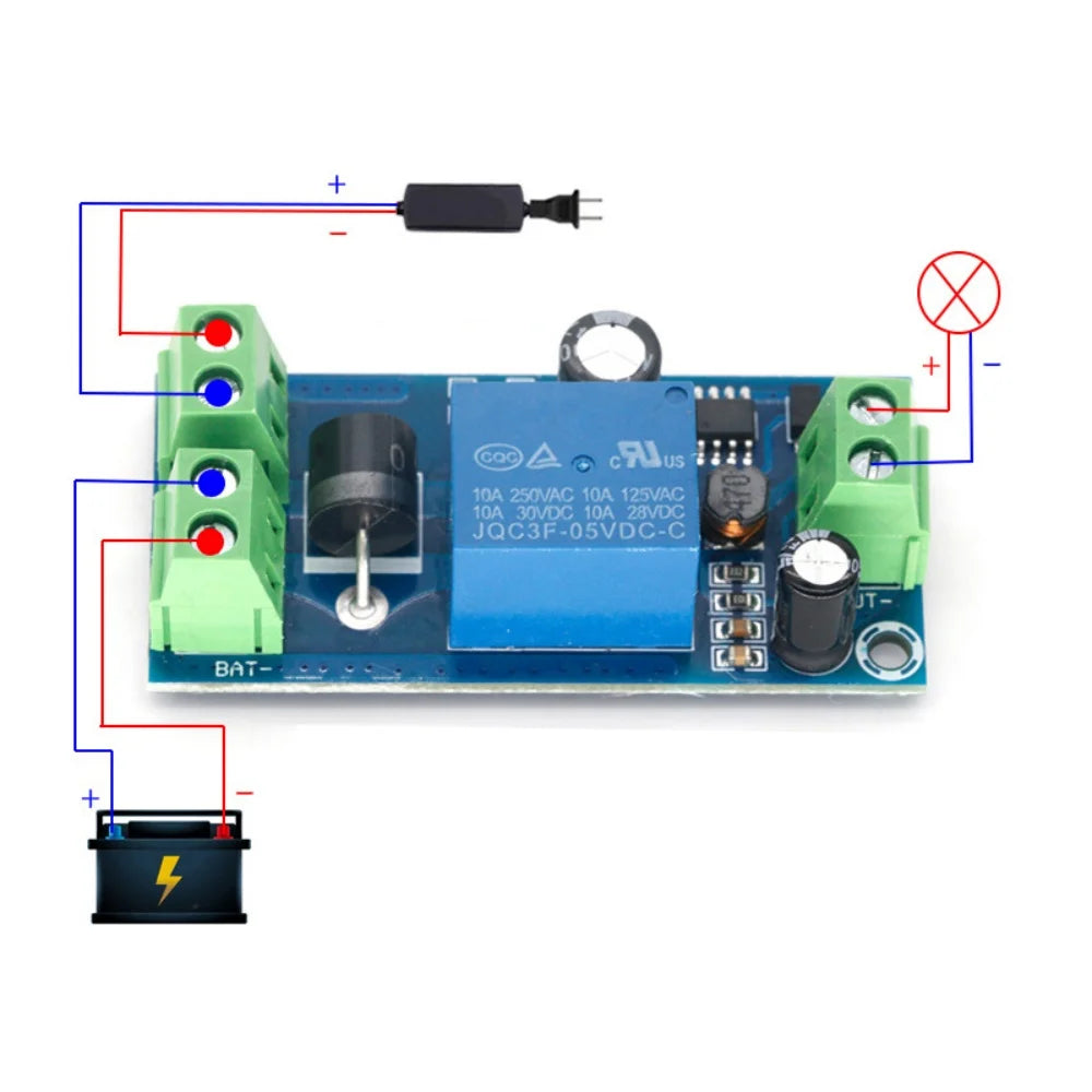 YX850 Power Failure Automatic Switching Standby Battery Lithium Battery Module DC5V-48V Emergency Converter