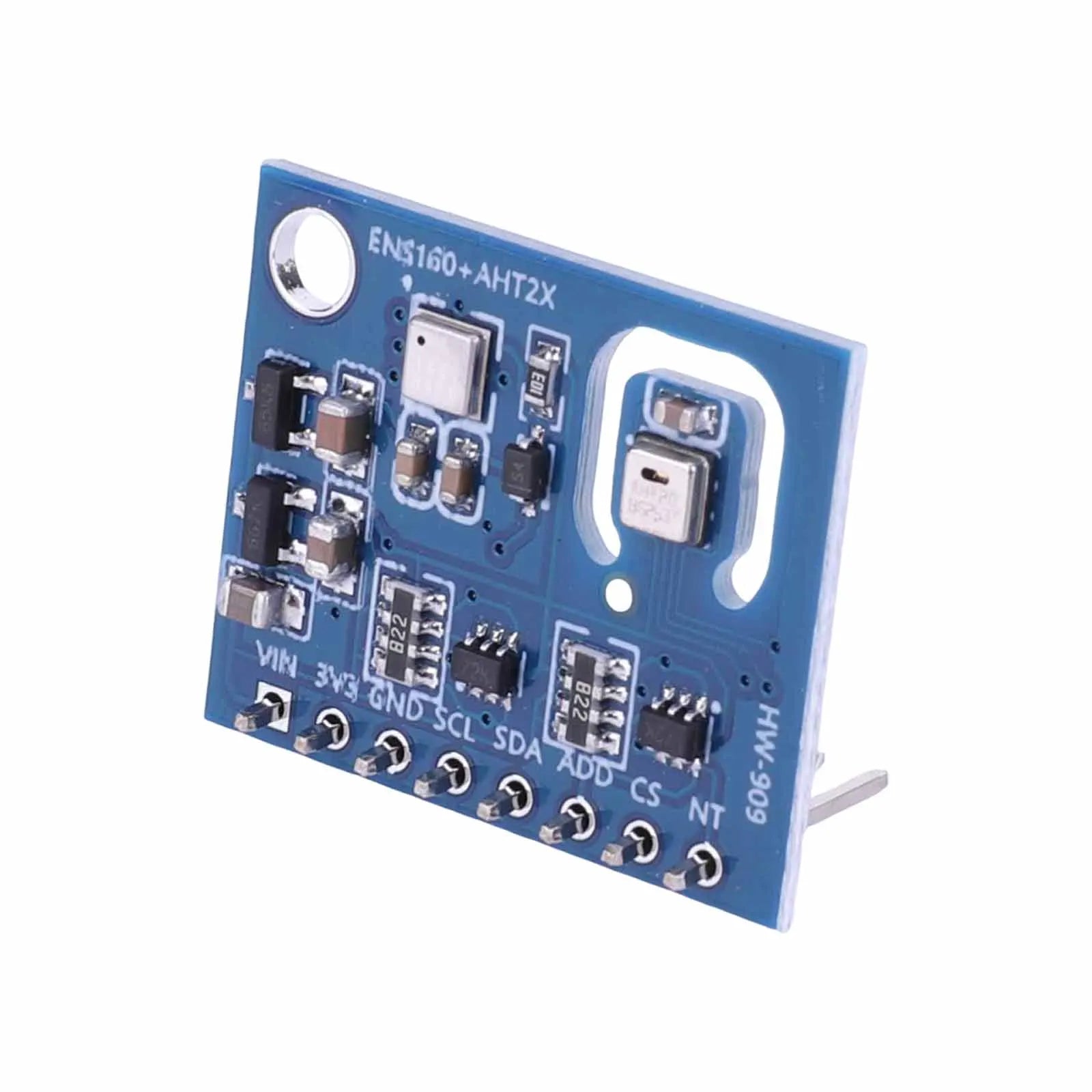 ENS160+AHT21 Digital Multi-Pixel Gas Sensor Carbon Dioxide CO2 ECO2 TVOC Gas Sensor Module for Arduino Indoor Monitoring