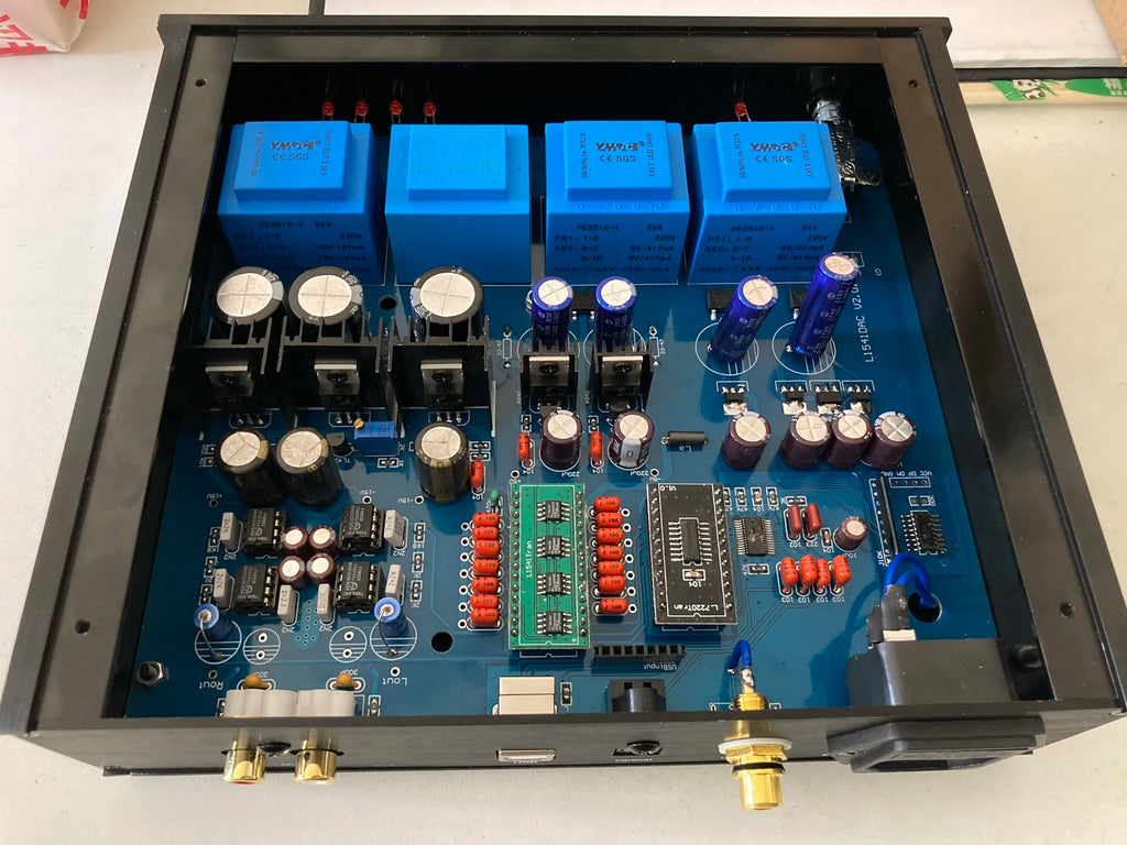 L1541DAC gold TDA1541 fever decoder, coaxial, optical, USB(without TDA1541 chip）