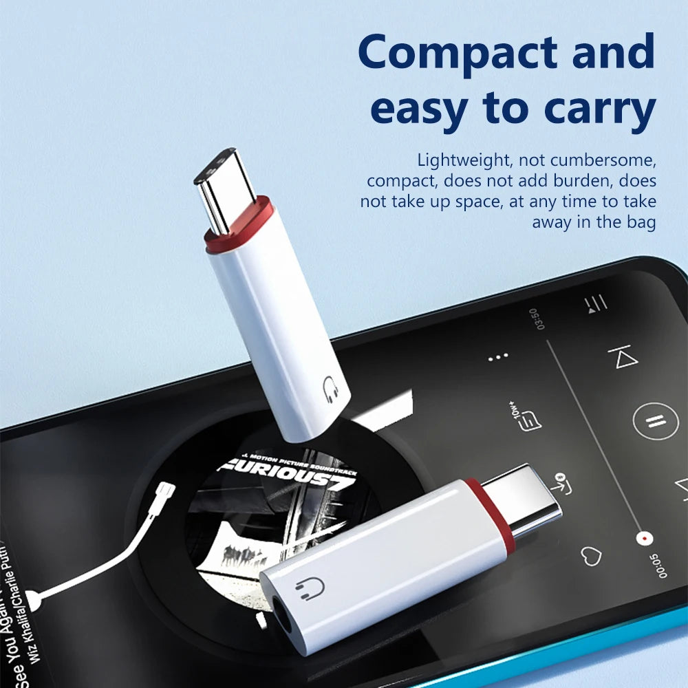 Olaf USB Type C To 3.5 Jack Earphone Adapter USB-C 3 5mm Audio Converter For Samsung Xiaomi Huawei USB C Headphone Aux Adapter