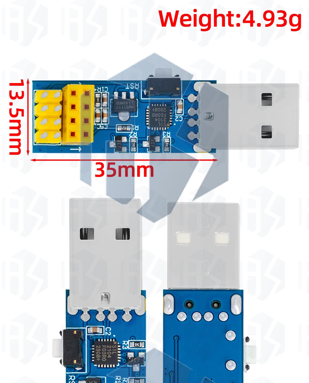 ESP8266  cp2104 ESP-01 ESP-01S WIFI module downloader ESP LINK v1.0   for arduino respberry pi