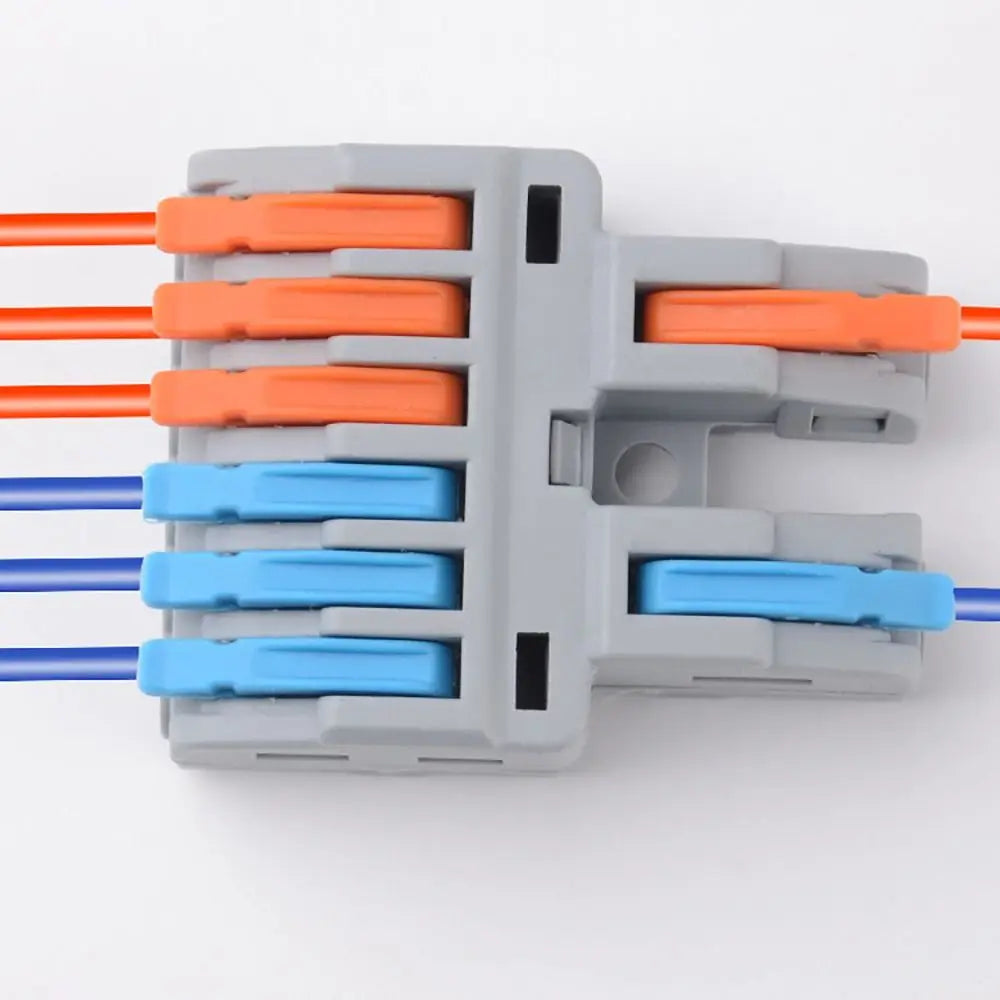 Wire Connector Quick Splitter Splicing Universal Conductor Wiring Cable Terminal Block Electrical Connectors