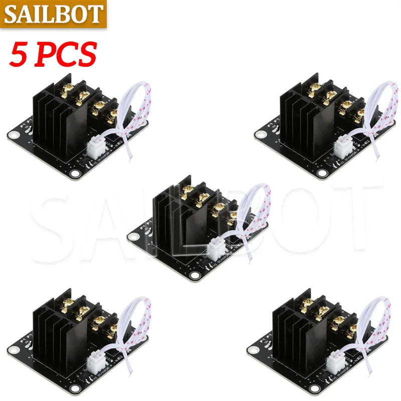 3D Printer Hot Bed Power Expansion Board Heating Controller MOSFET High Current Load Module 25A 30A 12or24V for 3D Printer Parts