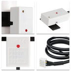 5/12/24V XKC-Y28 Capacitive Liquid&Water Level Sensor for 11mm+Diameter Tubes Pipelines & 0-20mm Thickness Flat Tanks Containers