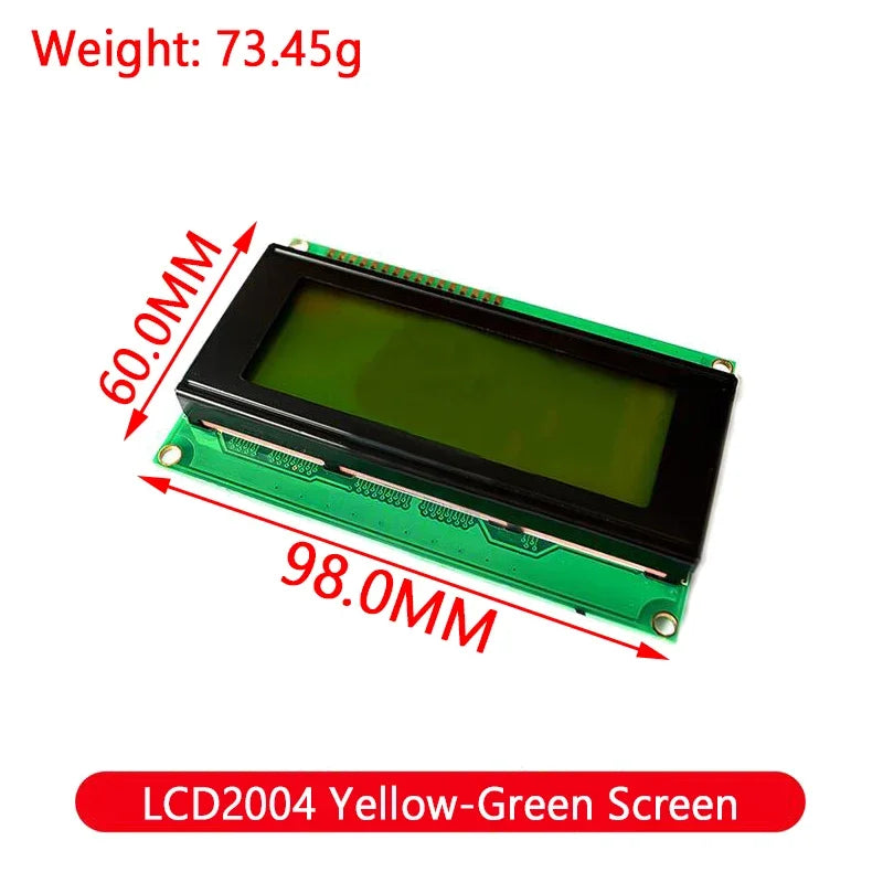 Module Blue Green Screen For Arduino 0802 1602 2004 12864 LCD Character UNO R3 Mega2560 Display PCF8574T IIC I2C Interface