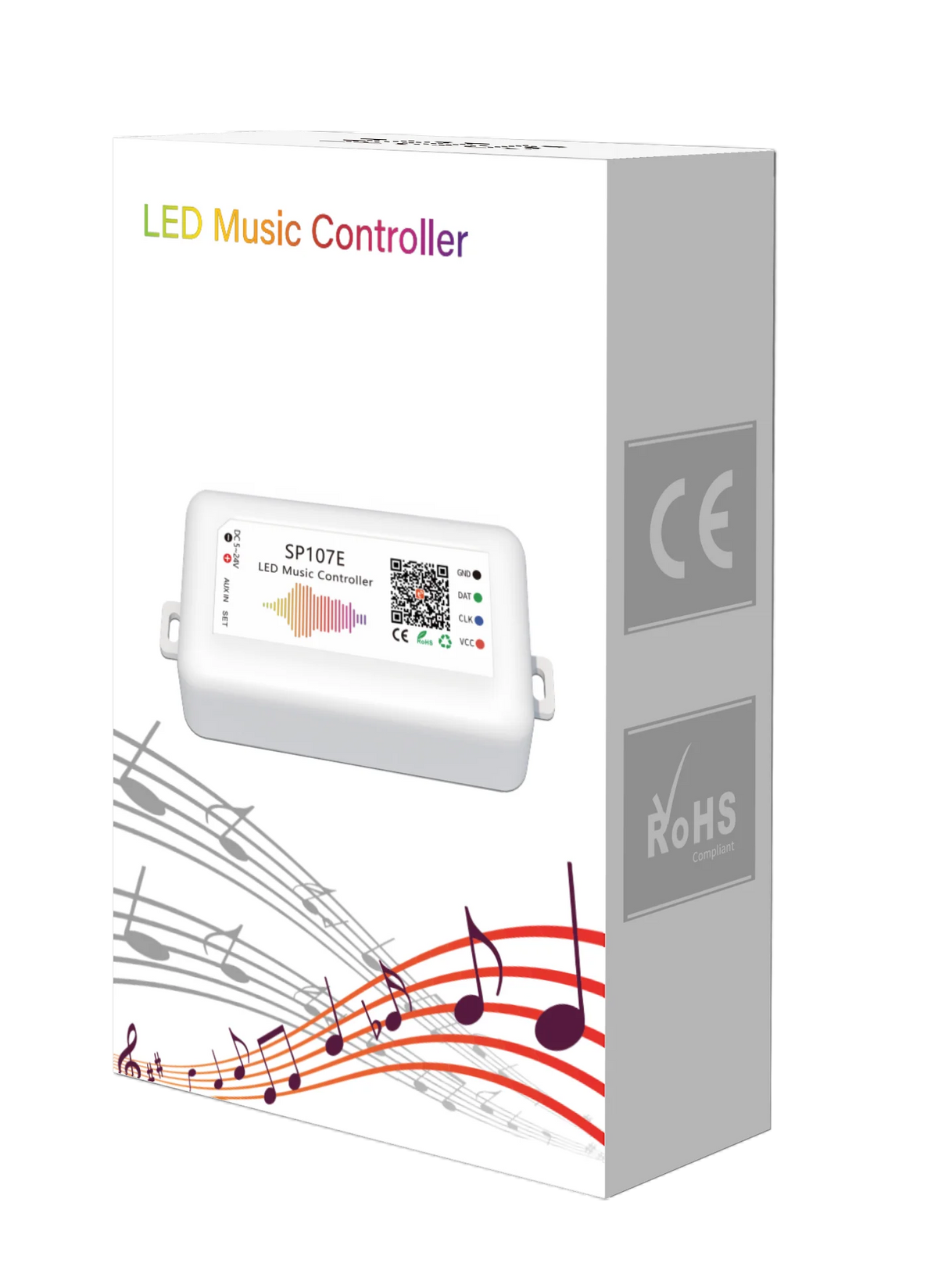 Ws2812B Led Rgbic Strip Light Controller Dc5V-24V WiFi Sp511E Music Ws2811 Sk6812 Sp107E Addressable Sp107E Smart App Controller