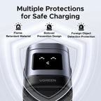 UGREEN UNO Qi2 15W Magnetic Wireless Charger Charging Stand With Cable  For iPhone 16 17 Pro Max For MagSafe Fast Charger