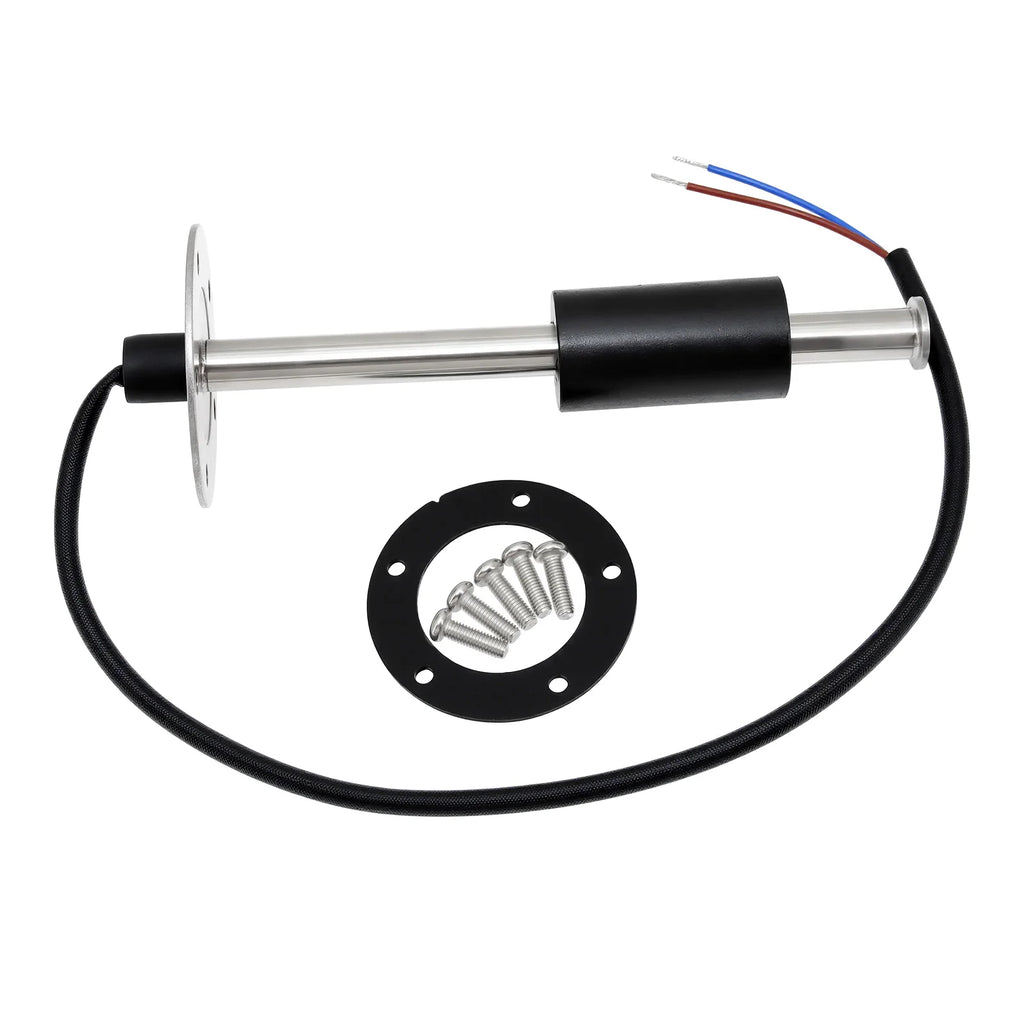 150mm 200mm 400mm 600mm Fuel Level Sensor Stainless Steel 0-190 ohm Oil Tank Level Indicator Universal for Boat Car Fuel Meter