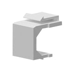 RJ 45 Coupler Baffler RJ45 Keystone Jack Filling Module Keystone Frame Wall Plate Patch Panel Blind Plate For Modular Blank