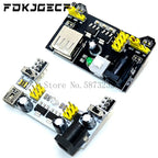 3.3V/5V MB102 Breadboard power module + 65 jumper wires + MB-102 830 points Prototype Bread board for arduino kit