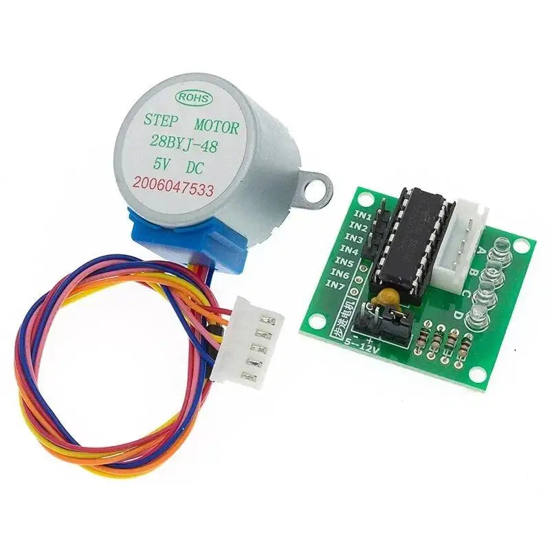 Exceptional 25cm Lead 4 Phase 28BYJ48 Stepper Motor and ULN2003 Motor Driver for DIY Arduino Projects