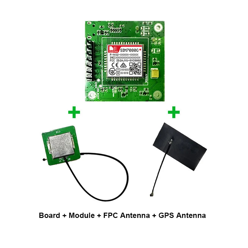 SIM7080G Core Board Multi-Band LPWA Module NBIOT CATM Module IoT Communication Development Board Breakout Kit with Antenna