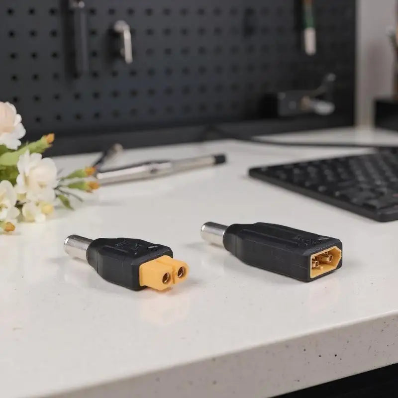 1 Piece DC Male Female No Wire Connector Plug XT60 To DC7909/DC7406 Adapter Converter Head For Electronic Projects