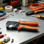 Crimper Plier 0.03-0.52mm² 32-20AWG Micro Connector Ratecheting Crimping Tool Set 1470pcs PH2.0mm Kit