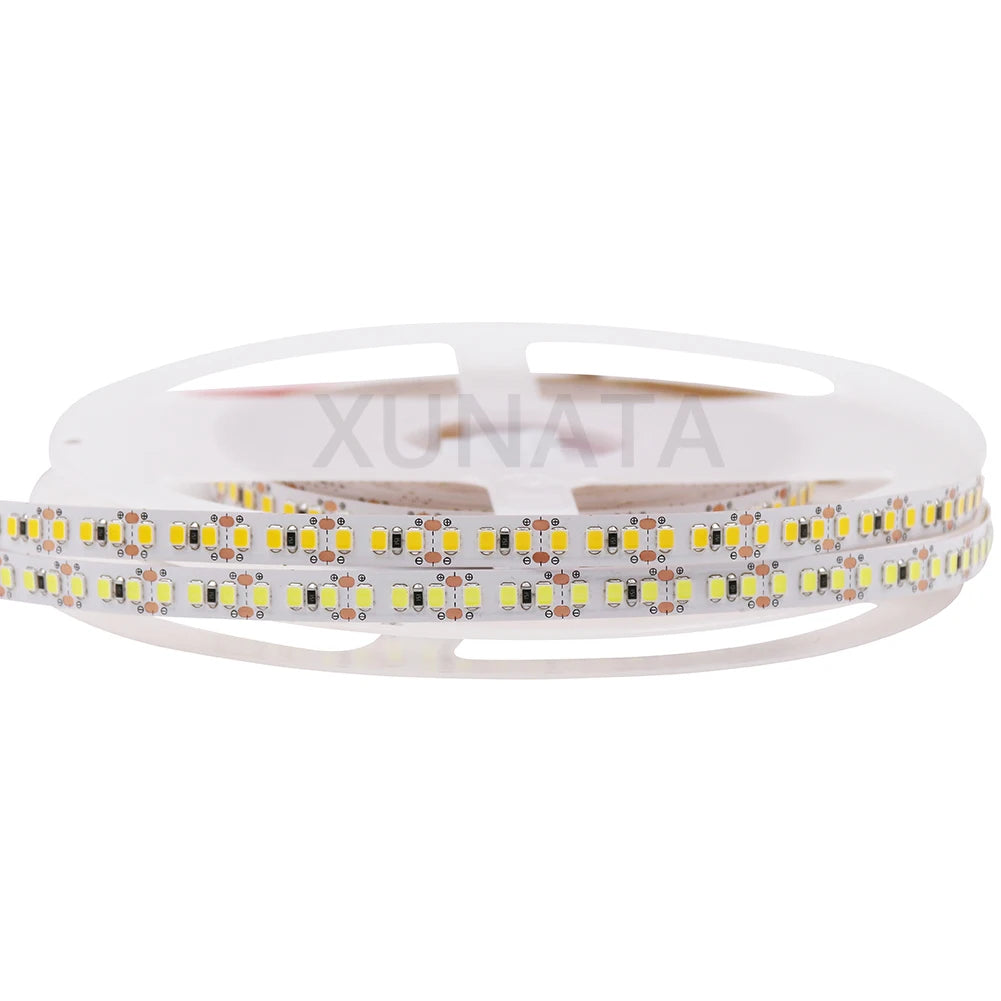 5M LED Strip Light DC 12V 24V 2835 Flexible Ribbon Diode Light 60/120/240/480 LED Stripe Warm Natural Cold White Luces Led Tape