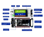 Heltec Lora GPS  ESP32 ASR605x nRF52840 and SX1262 node with GNSS GPS Get location Lora Transmission distance up to 7 kilometers