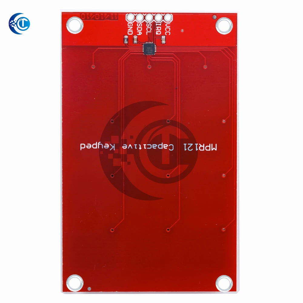 Capacitive Touch Sensor Keypad (MPR121): 12 Buttons, I2C Interface –for Arduino-Ready Module