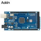 MEGA2560 MEGA 2560 R3 (ATmega2560-16AU CH340G) Pro mini MEGA2560 AVR USB board Development board MEGA2560 with Cable for arduino