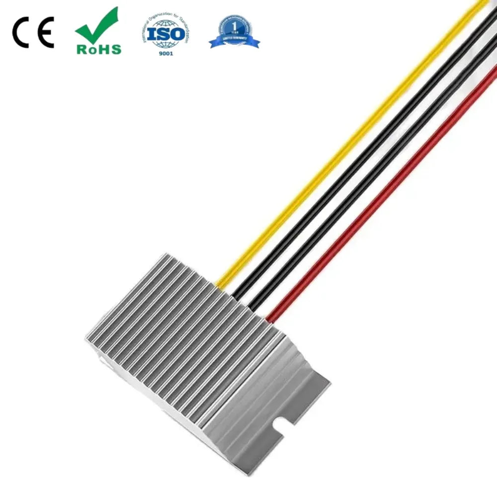 24V to 12V 1A 2A 3A 4A 5A 60W Buck Model Converter Stabilizer DC-DC Step Down Voltage Regulator Model Power for Cars Waterproof