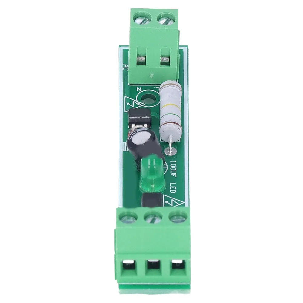 3PCS 1 Channel Opto Isolator Module AC 220V PLC Optocoupler Isolation Module 73*15mm 3‑5V Electronic Components