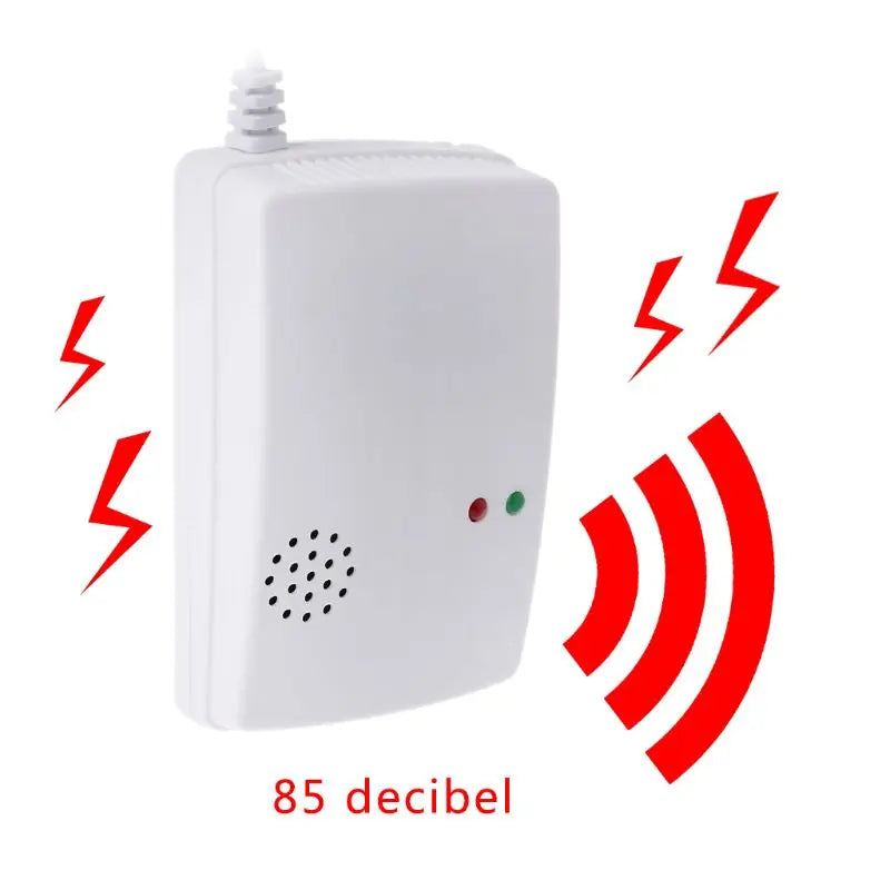 Portable Wall Mounted Independent Gas Detector Alarm Gas Leak Detector Tester Propane Methane Safe Natural Gas Alarm Sensor