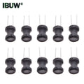 10PCS 0912 9*12mm 1MH 2.2MH 3.3MH 4.7MH I-shape Power Inductor Inductance Copper Coil 100uh 470UH 330UH