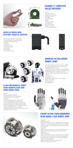 2026 Ecoder 35 Encoder Low Profile Non-contact RS485 Asynchronous Serial Absolute Rotary Encoder