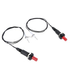 Piezo Igniter W/ Spark Ignition Propane Push Button Piezo Igniter Kit W/ Thread Ceramic Electrode Ignition Plug Type of 1 Out 2