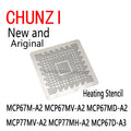 Heating Stencil MCP67M-A2 MCP67MV-A2 MCP67MD-A2 MCP77MV-A2 MCP77MH-A2 MCP67D-A3