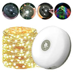 4-in-1 Camping Light LED Reel String Lights Outdoor USB Camping Lamp Recyclable LED Night Light For Garden Tent Room Decor