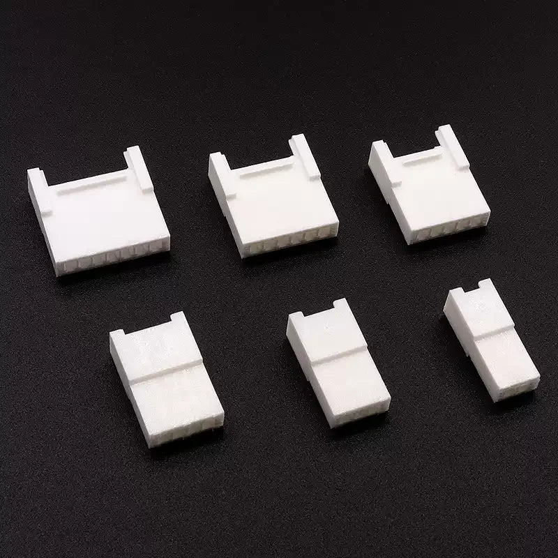 5 Sets HY2.0 2.0mm Wire to Wire Connector Kit, Male & Female Aerial Docking Terminal Housing (2P 3P 4P 5P 6P)