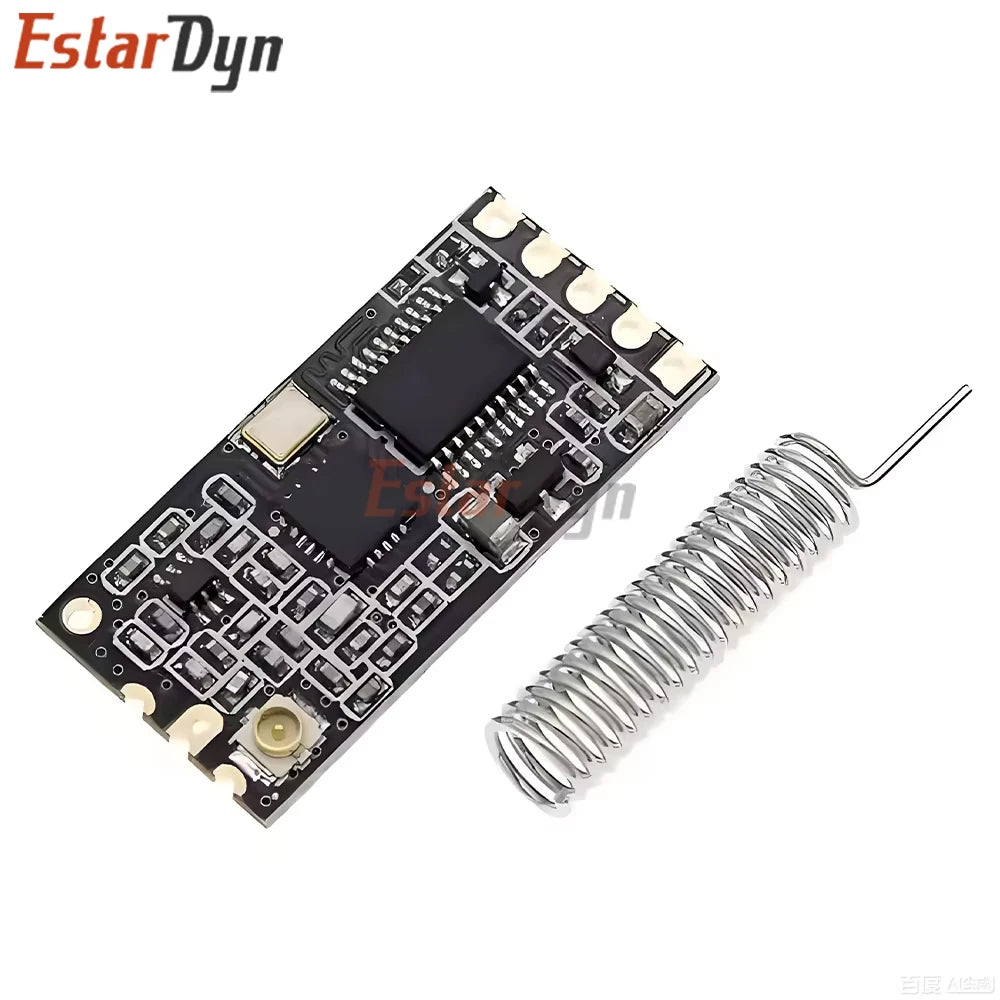 Estardyn HC-12 433MHz Wireless Serial Port Module, 1000m Long Range SI4438 Chip with Antenna for RC Drone