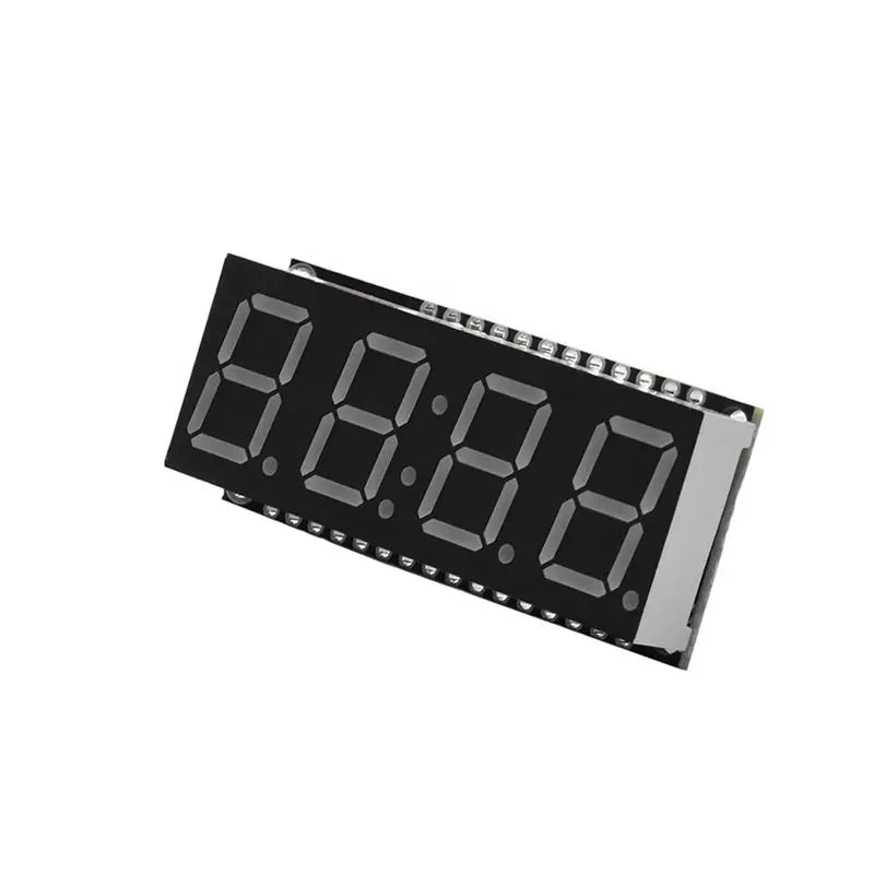 AC57-HT16K33 LED Display Module 4 Digit 7 Segment 0.56 Inch Time Clock Indicator Tube Module