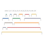 65/140/560/840Pcs/Box Solderless Breadboard Jumper Wires U Shape Breadboard Jumper Cable Wire Kit for DIY Arduino Breadboard